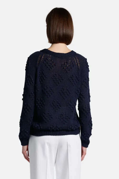 Capriola Capriola Blue Knitwear Luisa Spagnoli Women