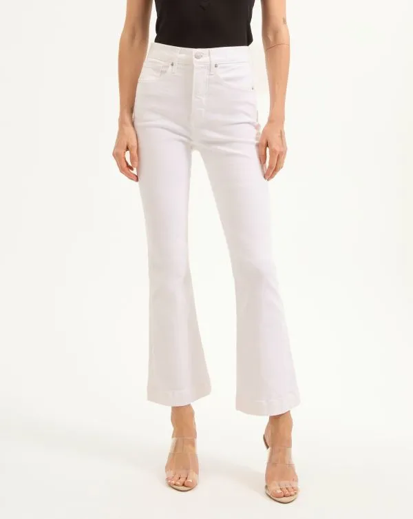 Carson KickFlare Jean White Women Veronica Beard Jeans Carson KickFlare Jean White Women Veronica Beard Jeans