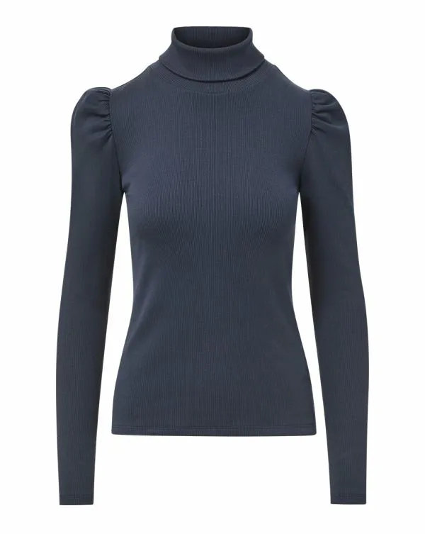 Cedar Turtleneck Navy Women Veronica Beard Tops Cedar Turtleneck Navy Women Veronica Beard Tops