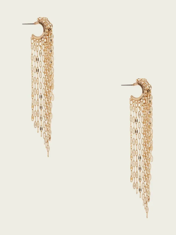 Chandelier Huggie Earrings SilverGold Jewelry GUESS Women