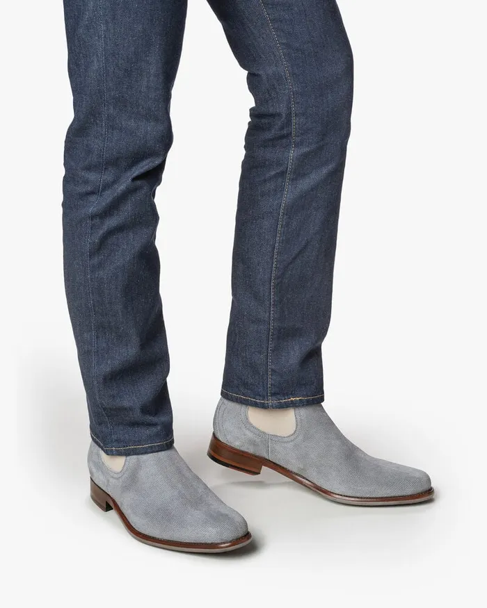 Chelsea Boots Men Floris Van Bommel De Draver 0205 Suede