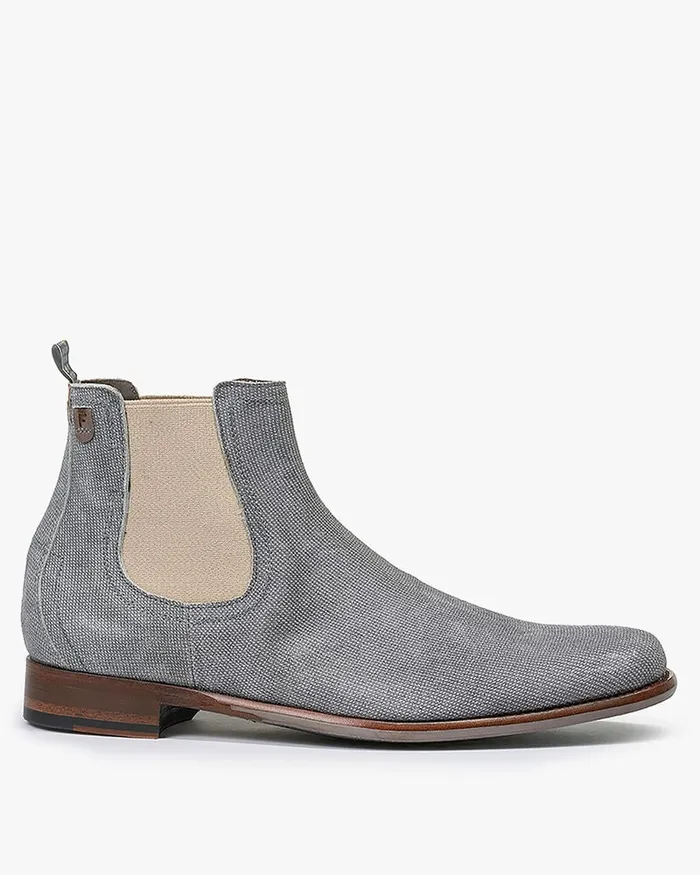 Chelsea Boots Men Floris Van Bommel De Draver 0205 Suede