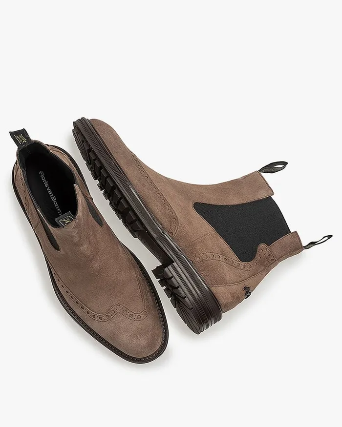 Chelsea Boots Men Floris Van Bommel De Zeker 0205 Suede
