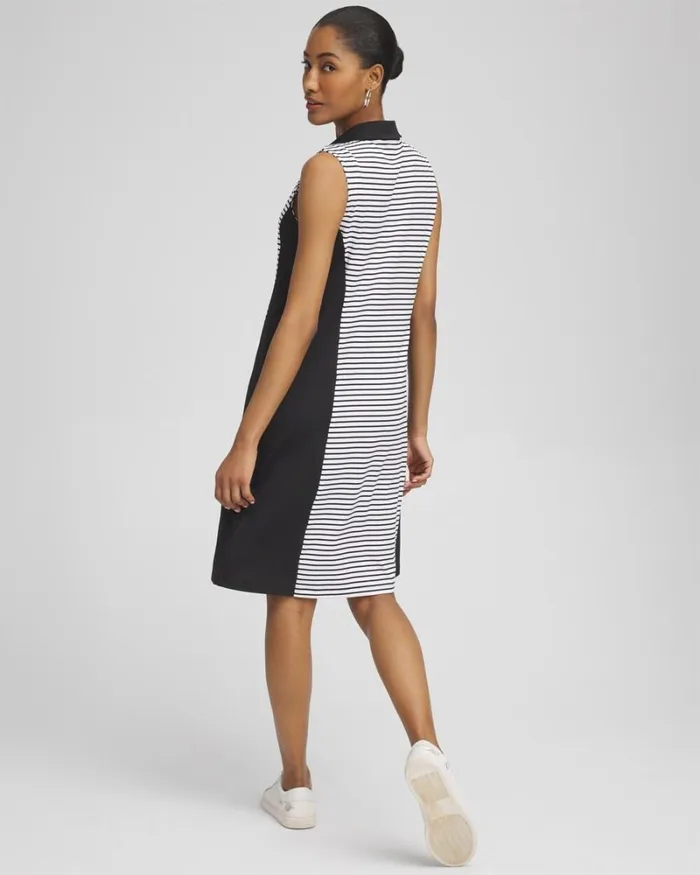 Chico039s Activewear Zenergy UPF Knit Block Stripe Dress Pink Bromeliad 8211 Clothing Chico039s Activewear Zenergy UPF Knit Block Stripe Dress Pink Bromeliad 8211 Clothing