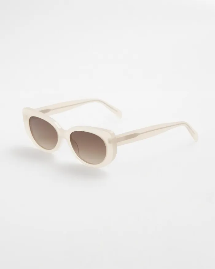 Chico039s Eyewear Nude Cateye Sunglasses Nude 8211 Shoes and Accessories