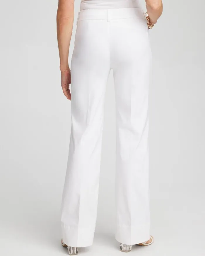 Chico039s Pants Trapunto Wide Leg Pants Alabaster 8211 Clothing