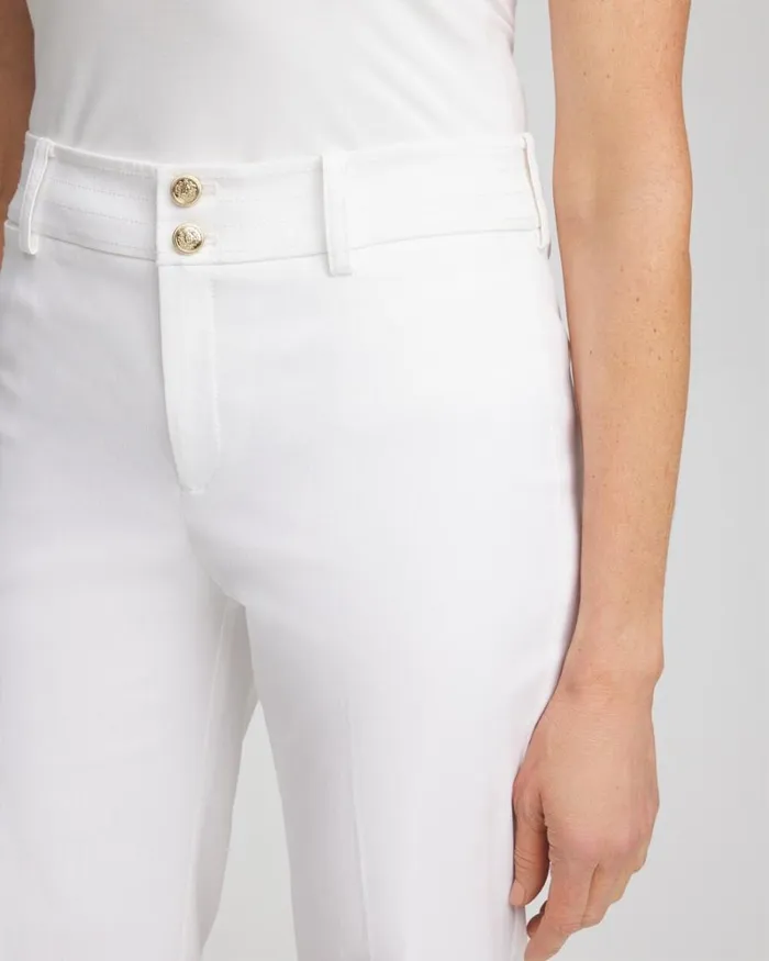 Chico039s Pants Trapunto Wide Leg Pants Alabaster 8211 Clothing