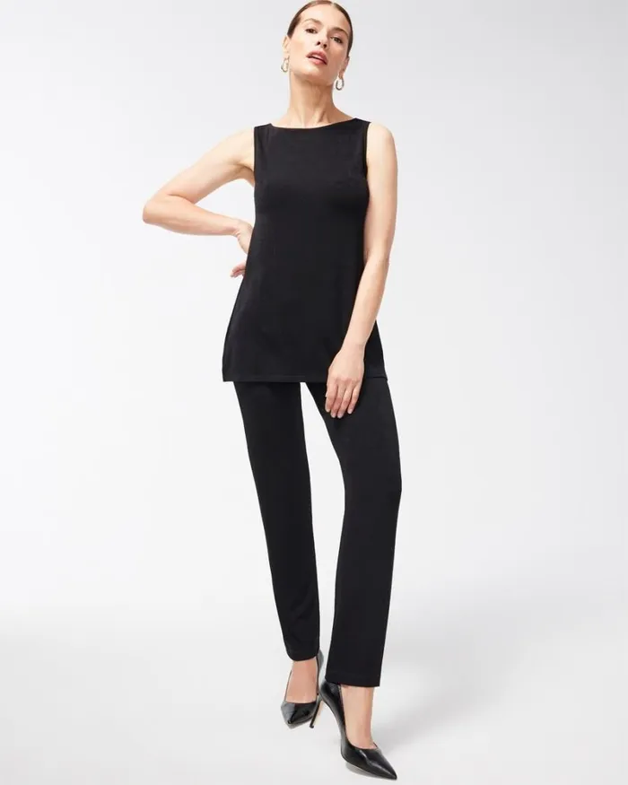 Chico039s Pants Travelers Essential Slim Pants Black 8211 Clothing