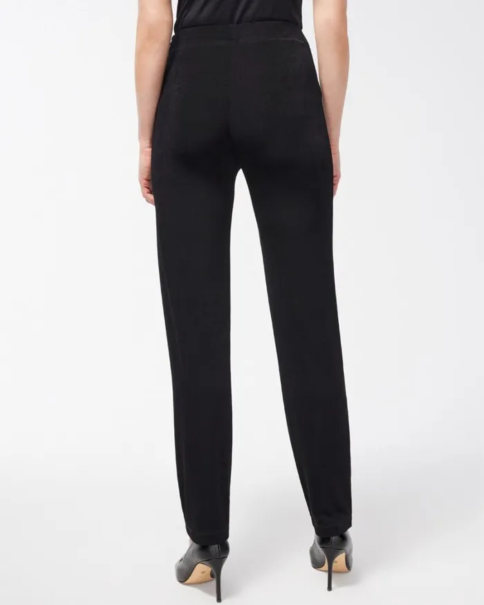 Chico039s Pants Travelers Essential Slim Pants Black 8211 Clothing