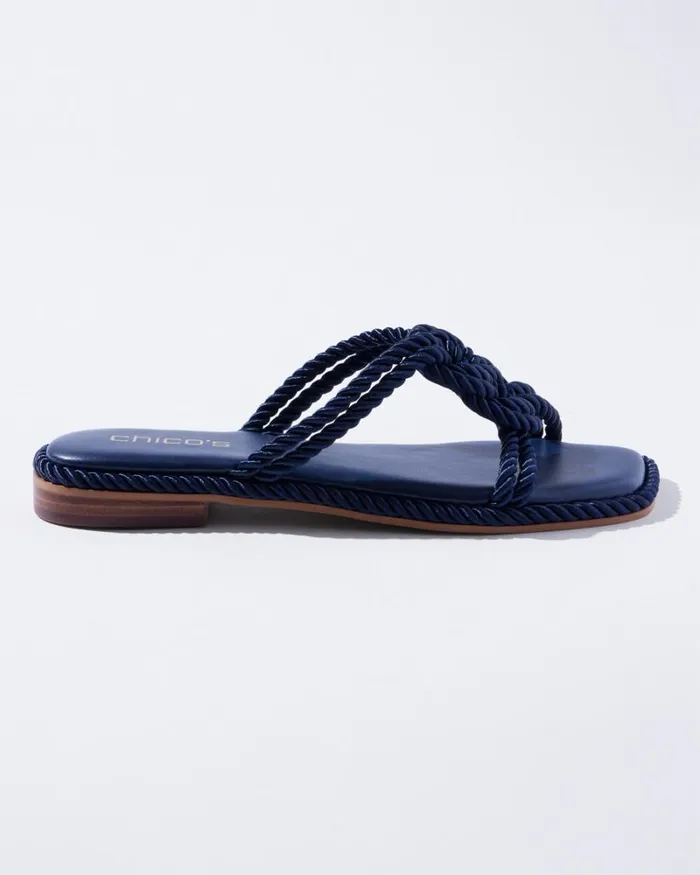 Chico039s Shoes Cord Sandals Botanic Berry 8211 Shoes and Accessories