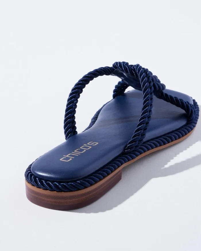 Chico039s Shoes Cord Sandals Botanic Berry 8211 Shoes and Accessories
