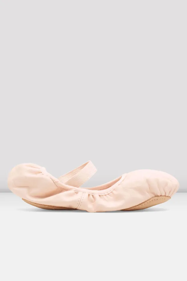 Children Bloch Childrens Belle Leather Ballet Shoes Theatrical Pink Leather Ballet