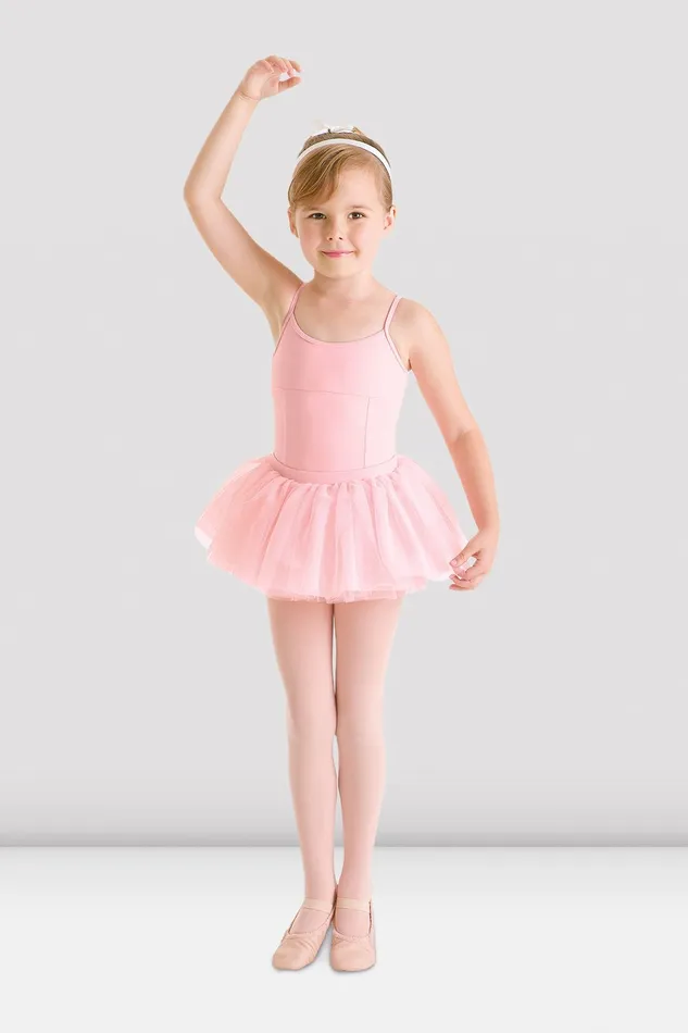 Children Bloch Girls Hurley Tulle Tutu Skirt Light Pink Skirts and Tutus