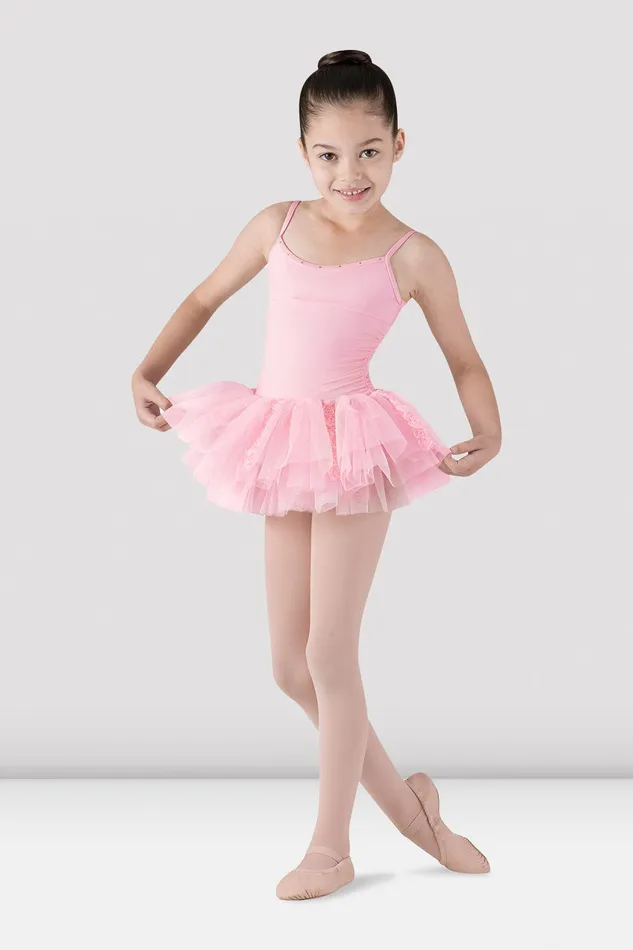 Children Girls Milani Camisole Tutu Dress Candy Pink Basics Bloch