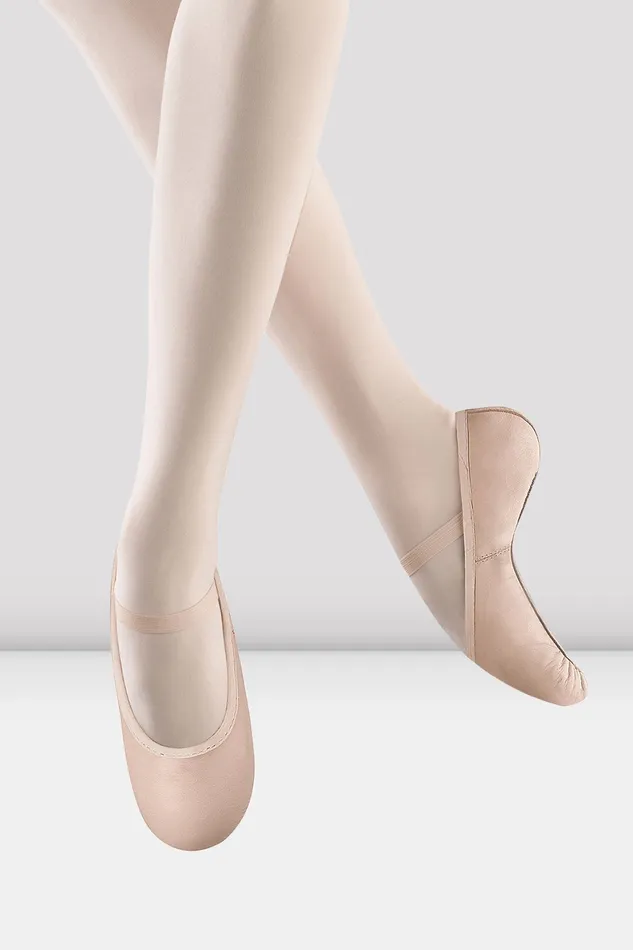 Childrens Belle Leather Ballet Shoes Pink Leather Children Ballet Bloch