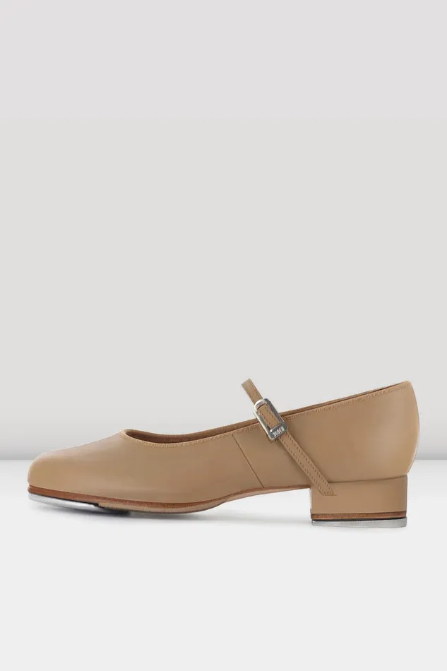 Childrens TapOn Leather Tap Shoes Tan Leather Tap Bloch Children