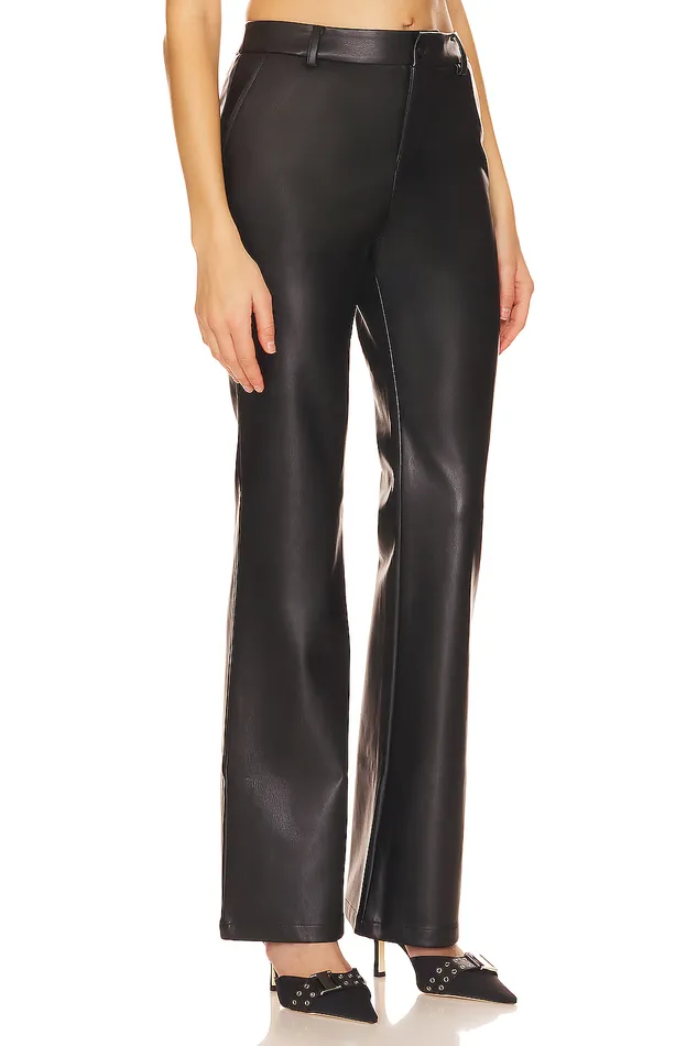 Christine Flare Pants Black Women Lovers and Friends Leather Christine Flare Pants Black Women Lovers and Friends Leather
