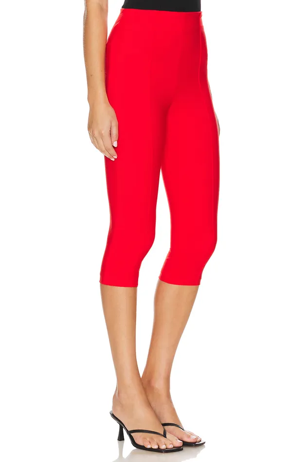 Cindy Cropped Capri Pant Red Women Lovers and Friends Pants