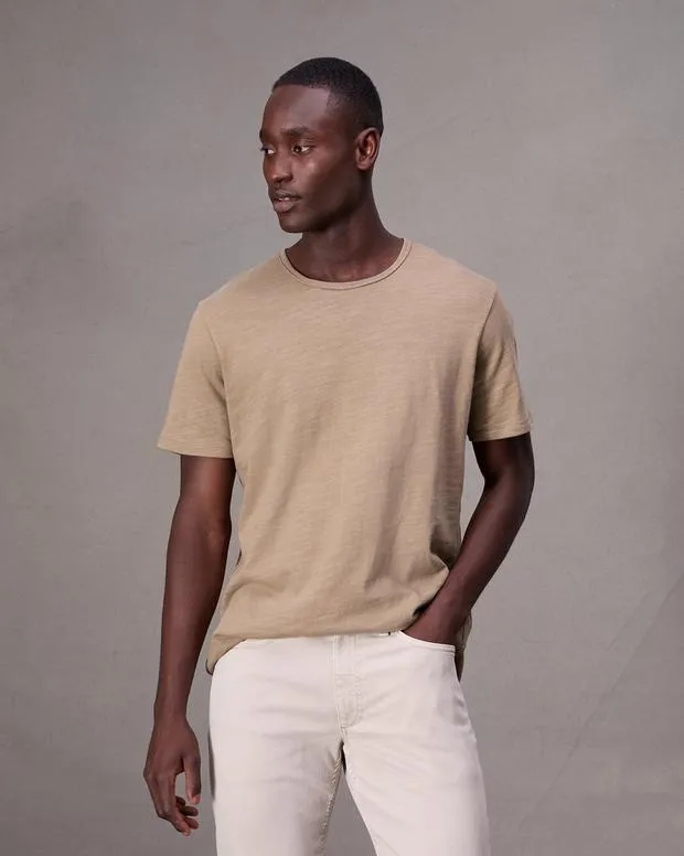 Classic Flame TShirt DesertElephant GrayHeron BlueLight Teal Men TShirts and Henleys rag and bone
