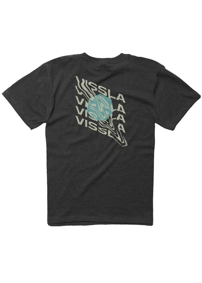 Clothing Mind Melter Boys Tee Black Heather 8211 Vissla Youth