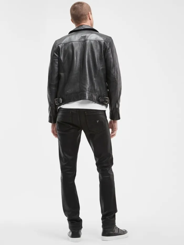 Coated Tapered Jeans Jet Black Coated Men Jeans and Denim GUESS Coated Tapered Jeans Jet Black Coated Men Jeans and Denim GUESS
