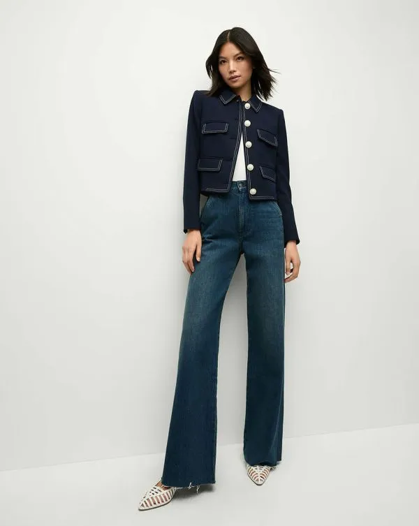 Constantine Jacket Navy Women Veronica Beard Jackets and Outerwear Constantine Jacket Navy Women Veronica Beard Jackets and Outerwear