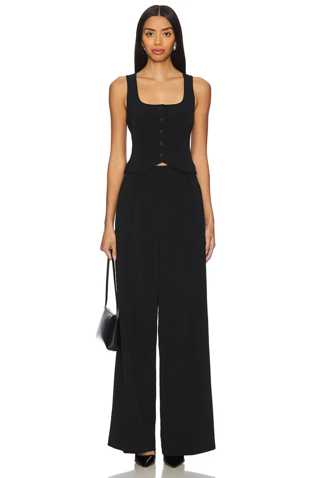 Dakota Jumpsuit Black Women Lovers and Friends Jumpsuits