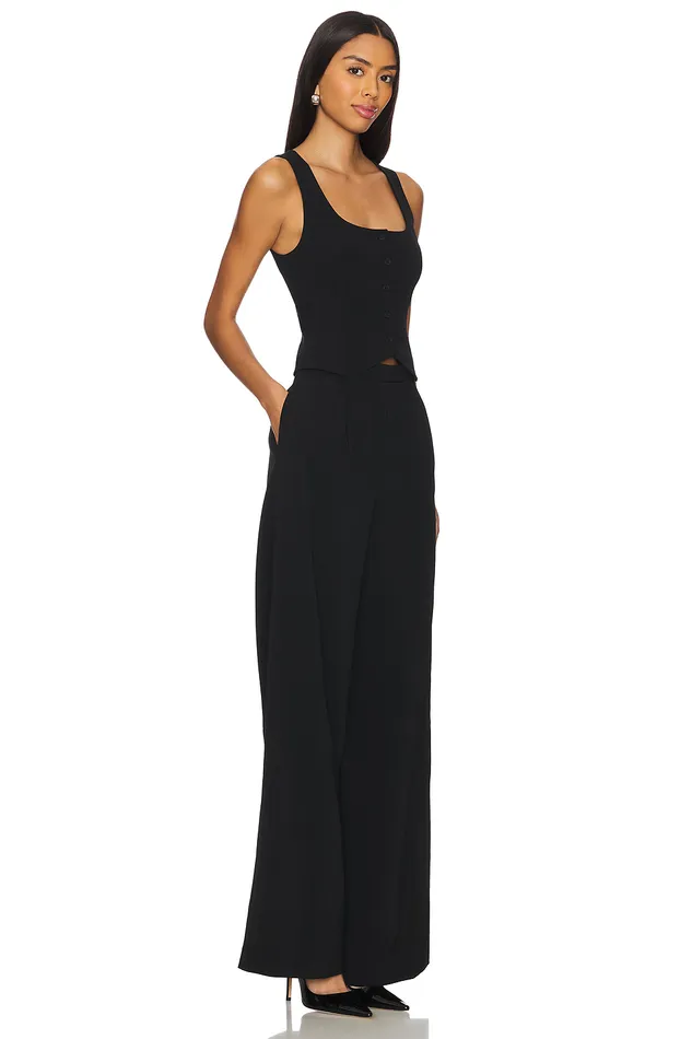 Dakota Jumpsuit Black Women Lovers and Friends Jumpsuits