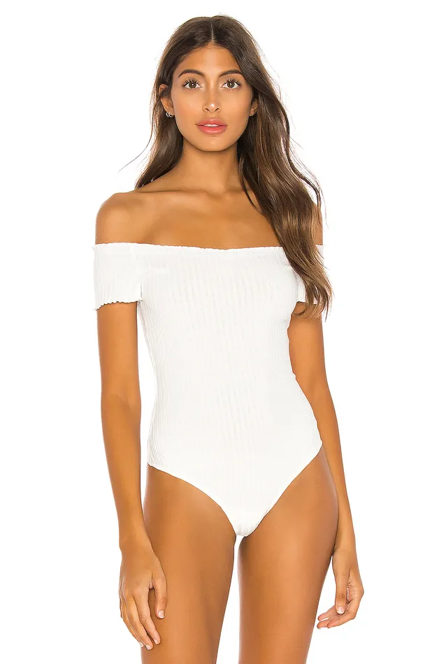 Dana Bodysuit Ivory Women Lovers and Friends Tops Dana Bodysuit Ivory Women Lovers and Friends Tops