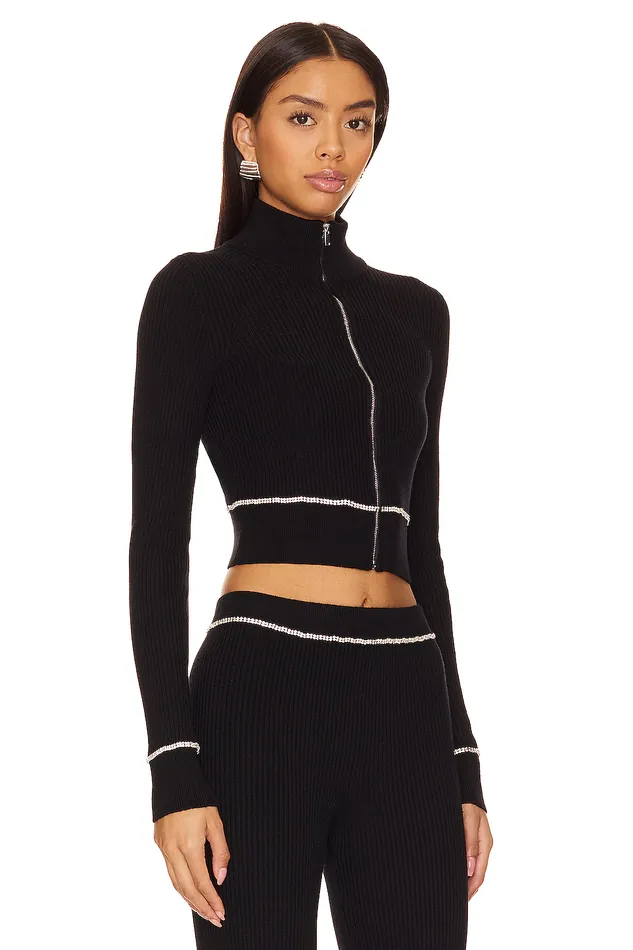 Dani Embellished Sweater Black Women Lovers and Friends Sweaters and Knits Dani Embellished Sweater Black Women Lovers and Friends Sweaters and Knits