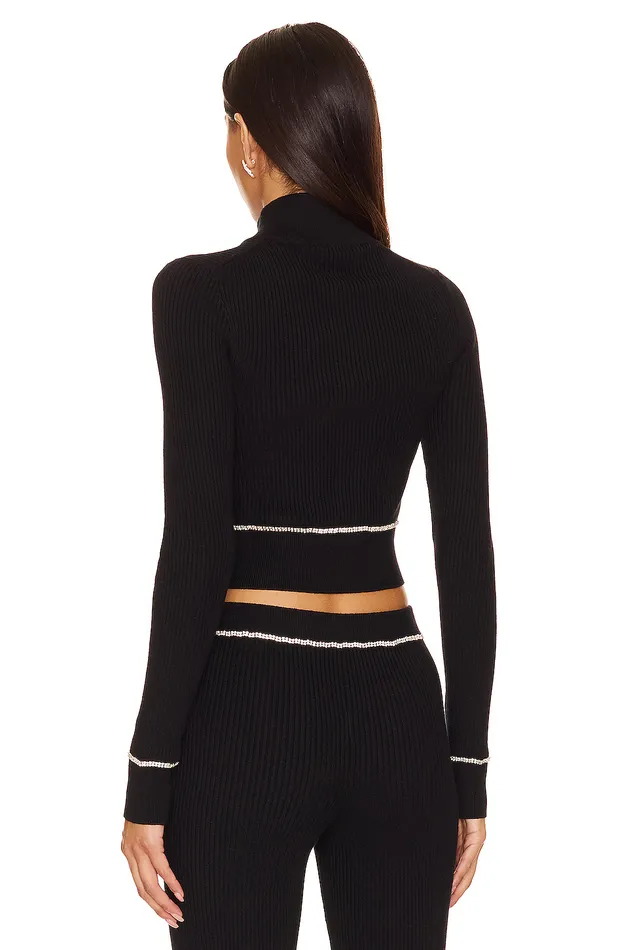 Dani Embellished Sweater Black Women Lovers and Friends Sweaters and Knits Dani Embellished Sweater Black Women Lovers and Friends Sweaters and Knits