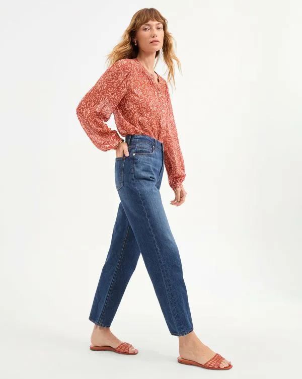 Daniela StraightLeg Jean Bright Blue Women Veronica Beard Jeans Daniela StraightLeg Jean Bright Blue Women Veronica Beard Jeans