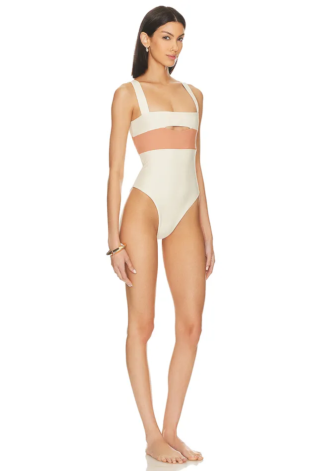 Daytona One Piece Cream and Honey Women Lovers and Friends Swimsuits and CoverUps Daytona One Piece Cream and Honey Women Lovers and Friends Swimsuits and CoverUps