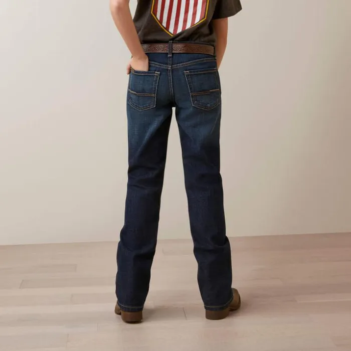 Denim Kids Ariat B5 Slim Hansen Straight Jean Mineral Blue