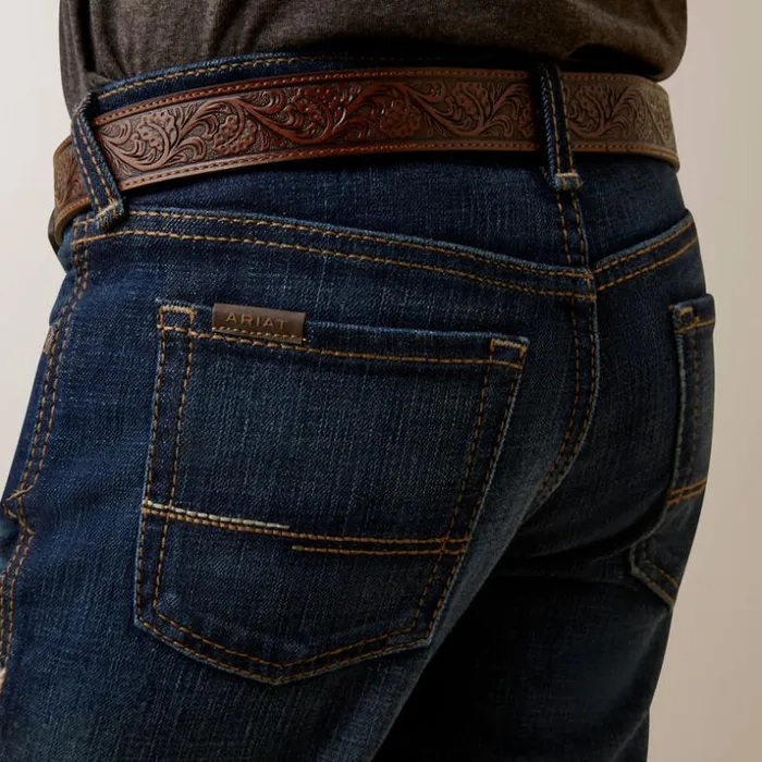 Denim Kids Ariat B5 Slim Hansen Straight Jean Mineral Blue