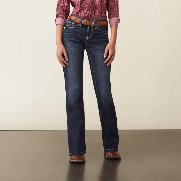 Denim Kids Ariat REAL Brianna Boot Cut Jean Naomi