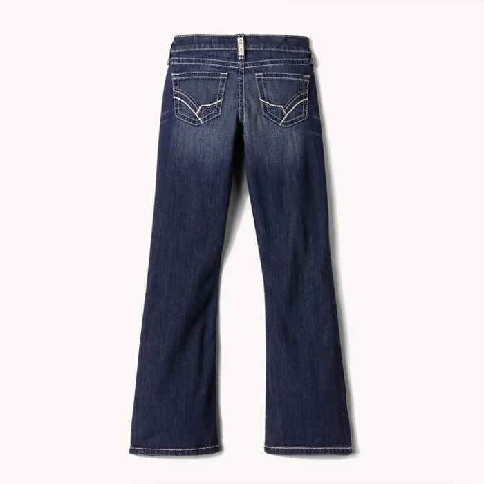 Denim Kids Ariat REAL Brianna Boot Cut Jean Naomi Denim Kids Ariat REAL Brianna Boot Cut Jean Naomi
