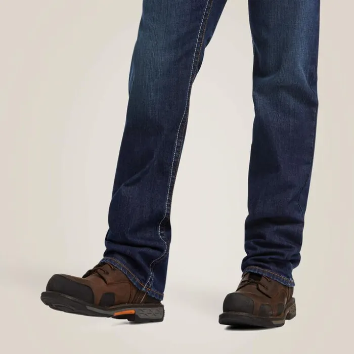 Denim Men Ariat FR M4 Relaxed DuraStretch Stillwell Boot Cut Jean Calder
