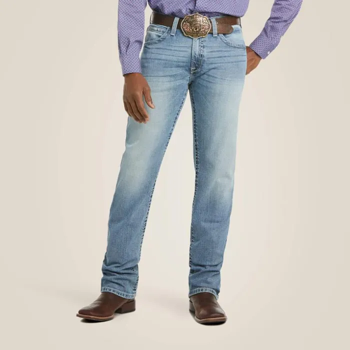 Denim Men Ariat M2 Relaxed Stirling Stretch Boot Cut Jean Shasta