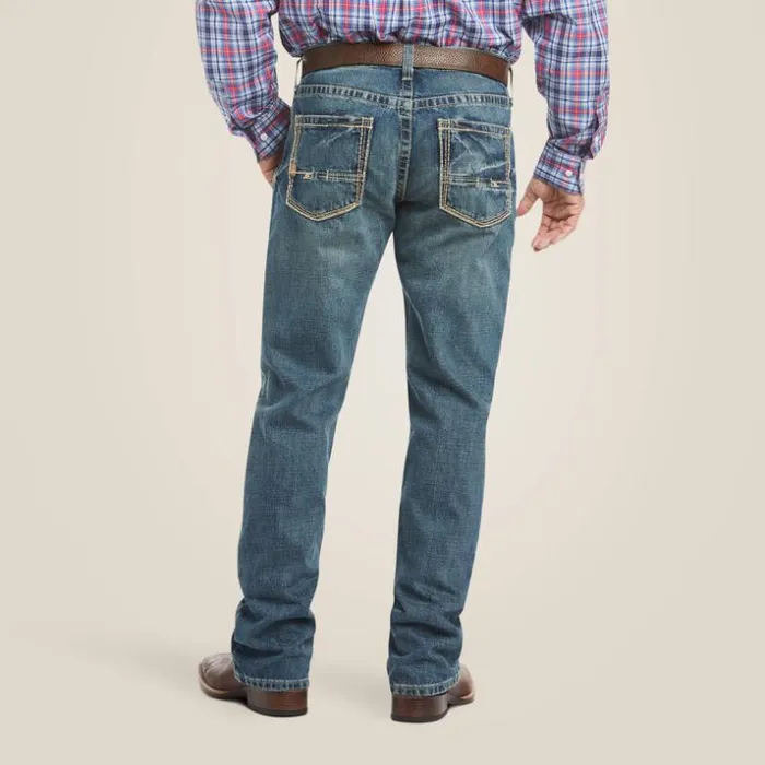 Denim Men Ariat M4 Low Rise Boundary Boot Cut Jean Gulch Denim Men Ariat M4 Low Rise Boundary Boot Cut Jean Gulch