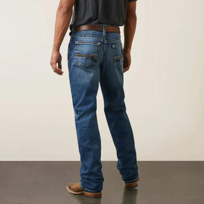 Denim Men Ariat M4 Relaxed Ranger Straight Jean Heath Denim Men Ariat M4 Relaxed Ranger Straight Jean Heath