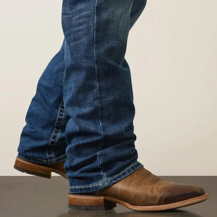 Denim Men Ariat M4 Relaxed Ranger Straight Jean Heath Denim Men Ariat M4 Relaxed Ranger Straight Jean Heath