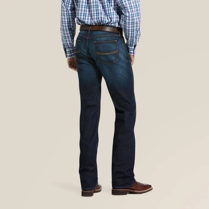 Denim Men Ariat M5 Slim Stretch Legacy Stackable Straight Leg Jean Durham Denim Men Ariat M5 Slim Stretch Legacy Stackable Straight Leg Jean Durham