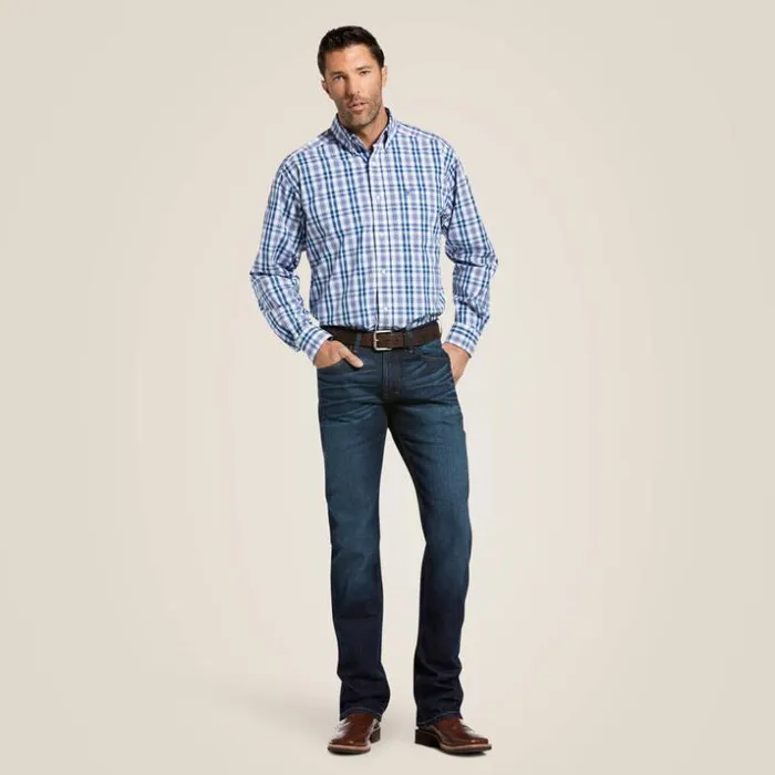 Denim Men Ariat M5 Slim Stretch Legacy Stackable Straight Leg Jean Durham Denim Men Ariat M5 Slim Stretch Legacy Stackable Straight Leg Jean Durham