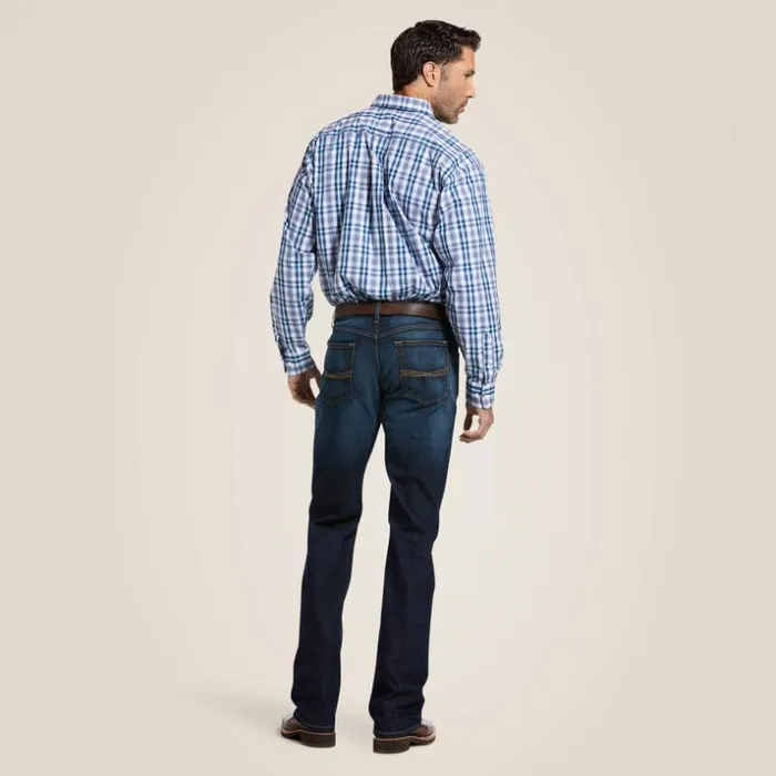 Denim Men Ariat M5 Slim Stretch Legacy Stackable Straight Leg Jean Durham Denim Men Ariat M5 Slim Stretch Legacy Stackable Straight Leg Jean Durham