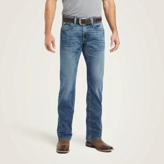 Denim Men Ariat M5 Straight Bauer Straight Jean Fargo