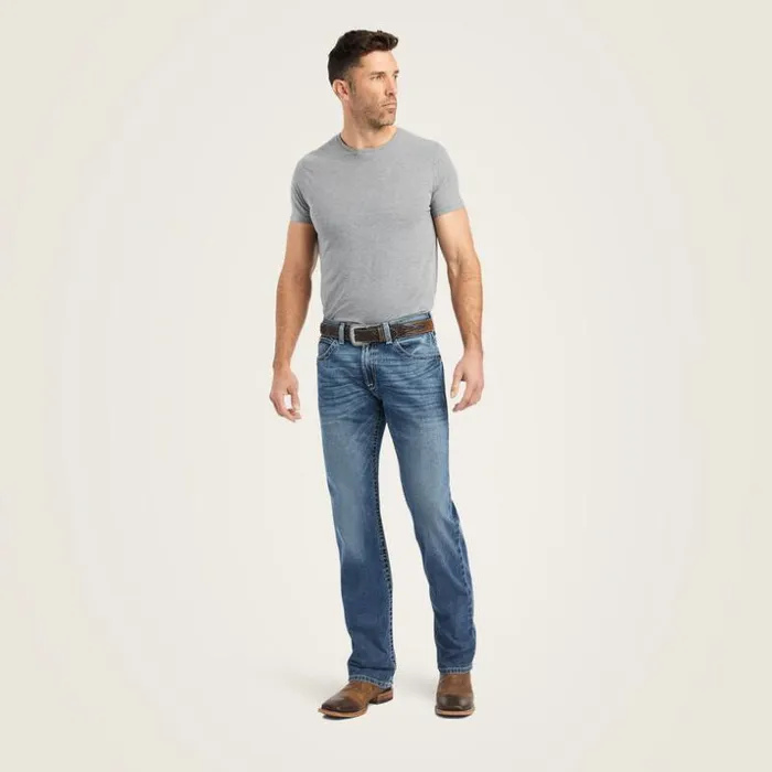 Denim Men Ariat M5 Straight Bauer Straight Jean Fargo Denim Men Ariat M5 Straight Bauer Straight Jean Fargo