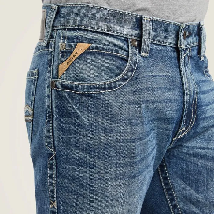 Denim Men Ariat M5 Straight Bauer Straight Jean Fargo Denim Men Ariat M5 Straight Bauer Straight Jean Fargo