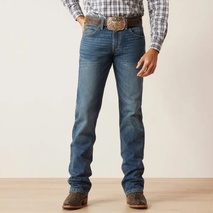 Denim Men Ariat M7 Slim Ezra Straight Jean Brighton