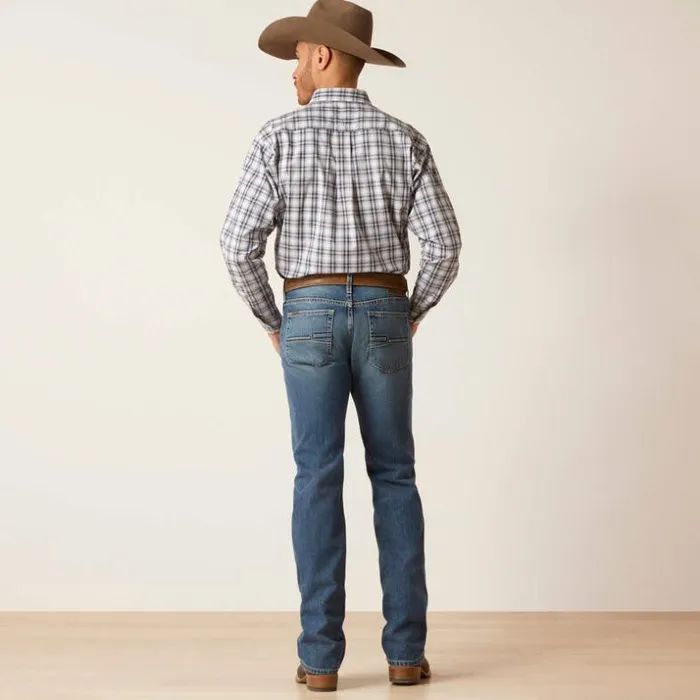 Denim Men Ariat M7 Slim Ezra Straight Jean Brighton Denim Men Ariat M7 Slim Ezra Straight Jean Brighton